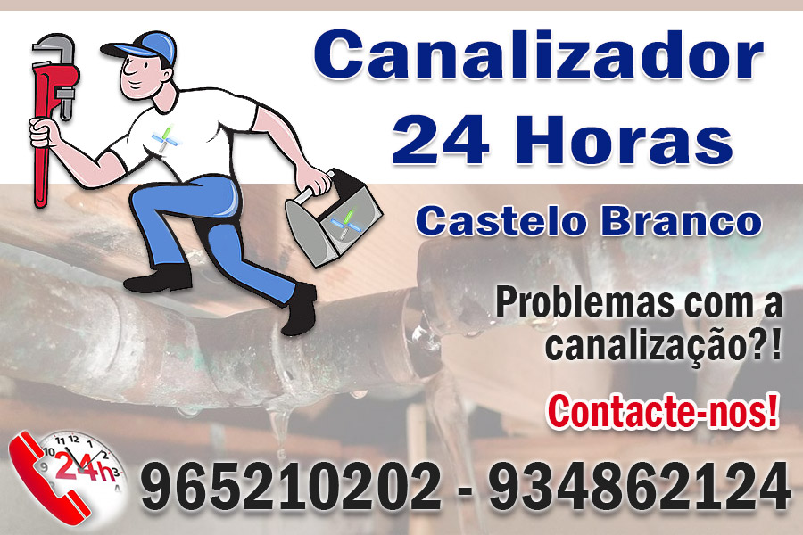 Serviço de Canalizador 24H em Castelo Branco Reparação e Manutençaõ